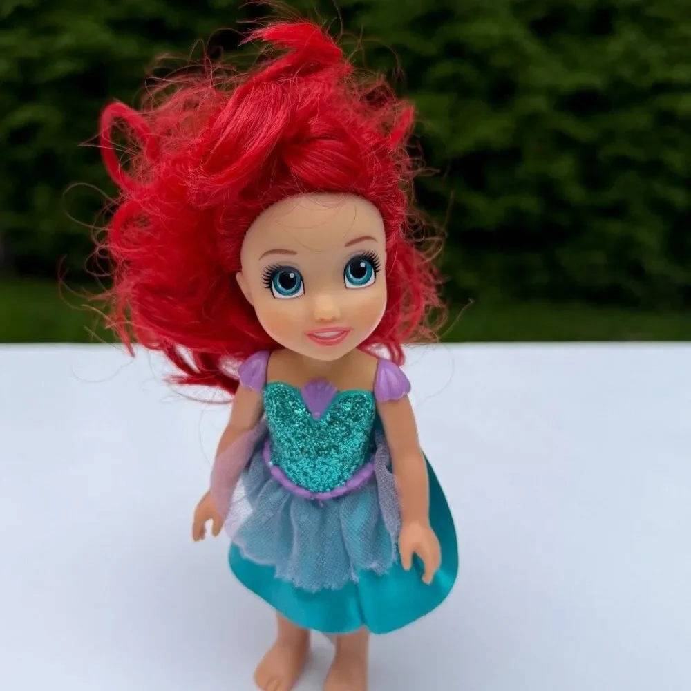Disney Little Mermaid Doll Lot 4 Ariel Ursula Petite Mermaid Toddler Dolls